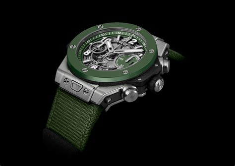 hublot big bang unico titanium green ceramic|Hublot big bang 42mm.